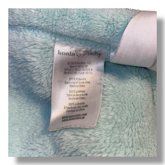 Koala Baby Lovey Security Blanket Nursery Decor Shower Gift Marsupial Blue 11" - Picture 9 of 10